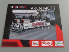 Jaren Mott 2026 Zaxis Top Fuel Dragster 8.5x11 Nhra Drag Racing Handout