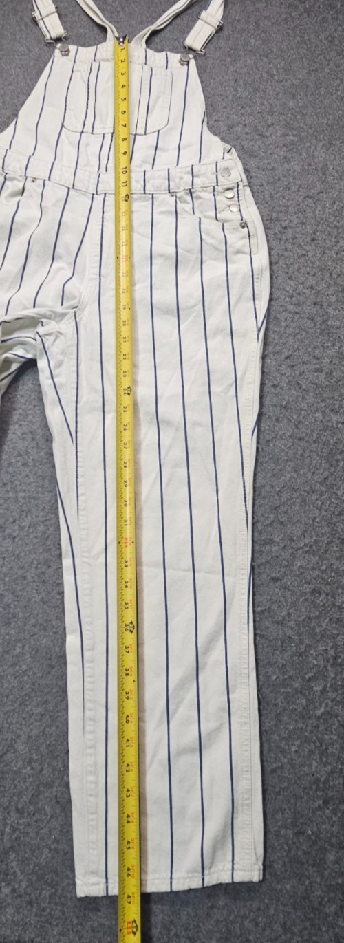 Universal Thread jumpsuit adjustable striped whit… - image 10