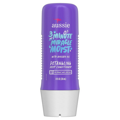 Aussie 3 Minute Miracle Moist Detangling Deep Conditioning Avocado 8oz