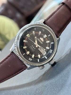 ORIENT KING DIVER 21 JEWELS AUTOMATIC F469620A-7B JAPAN MEN'S FULL