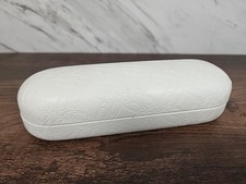    OAKLEY Eyeglasses /Sunglasses Hard CASE ONLY White Clam Shell O Logo   