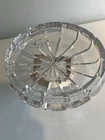 Waterford Crystal Ashtray Vintage Cut Crystal Trinket Holder Art Deco Revival