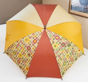 Vintage Retro Mod Pattern Umbrella