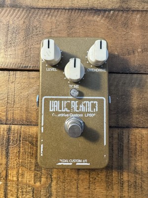 Lovepedal Valve Reamer Overdrive Custom LP808 Gold Rare Guitar 