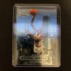 SkyBox 1997-98 Metal Universe Michael Jordan #23 Chicago Bulls Basketball Card