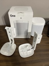 Two 2 Sonos One Gen 2 Indoor Speaker - White. One Is Still Sealed In Box