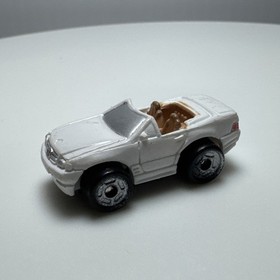 Micromachine Charm Max  96&rsquo; Mercedes-Benz Convertible White Rare