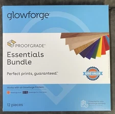 Glowforge Proofgrade Essentials Bundle 12 Pieces NEW