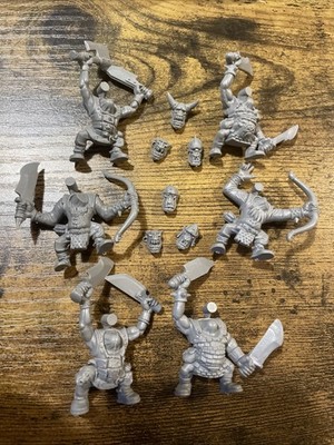 Games Workshop Oldhammer Warhammer Classic Orc Orcs Warriors  Archers Arrer X6