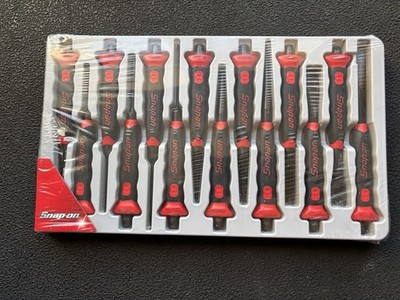 snap-on tools 14 pc soft grip punch and chisel set USA NEW PPCSGL714R