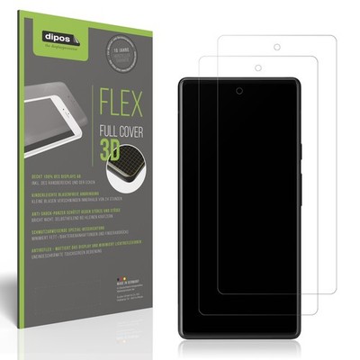 2x Full Cover Schutzfolie matt für Google Pixel 6 Pro Panzerfolie Anti-Shock