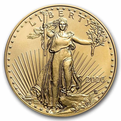 2026 1/2 oz American Gold Eagle Coin BU
