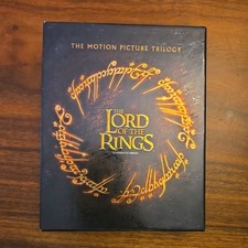 The Lord of the Rings The Motion Picture Trilogy Blu Ray 2009 VG