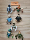 G.I. Joe 1985 Hasbro Vintage Action Figure 7 PCS TOP HALF BODIES SET #20