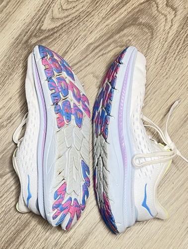 Hoka One One Kawana Sneakers Womens 7.5 B White Ice Running Athletic Shoes *Fair - Picture 4 of 13
