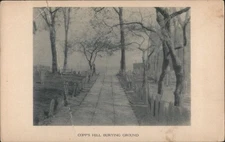 Copp's Hill Burying Ground Path,Boston,MA Suffolk County MAYNARDS Postcard