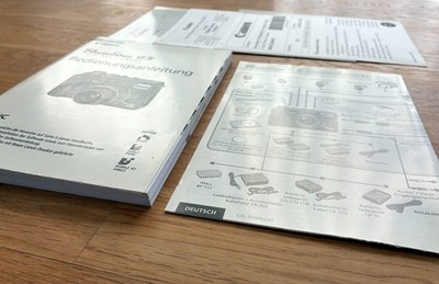 CANON PowerShot G5 Bedienungsanleitung + Systemübersicht, 210 Seiten, deutsch