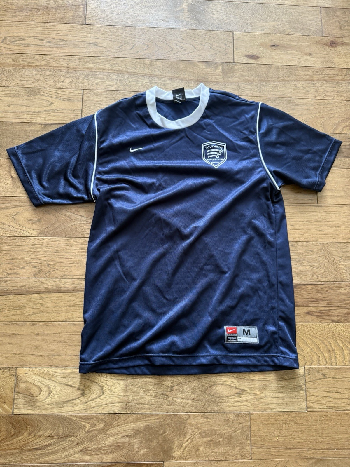 Vintage Nike Soccer Shirt sz Medium Early 90s Y2k Jersey VTG Team Sports