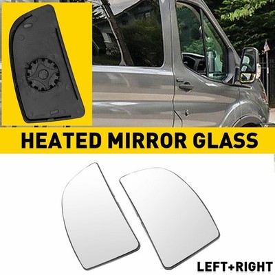 2x Mirror Glass Lower Convex Driver Passenger & Side Fit Ford Transit 150 250 HD