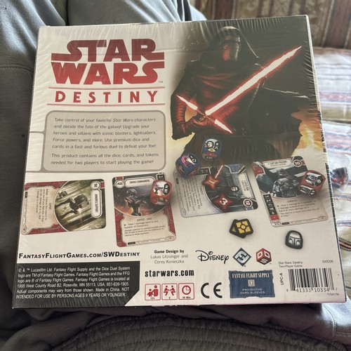 Star Wars Destiny dice and card game lucasfilm Ltd,New sealed - Picture 2 of 3