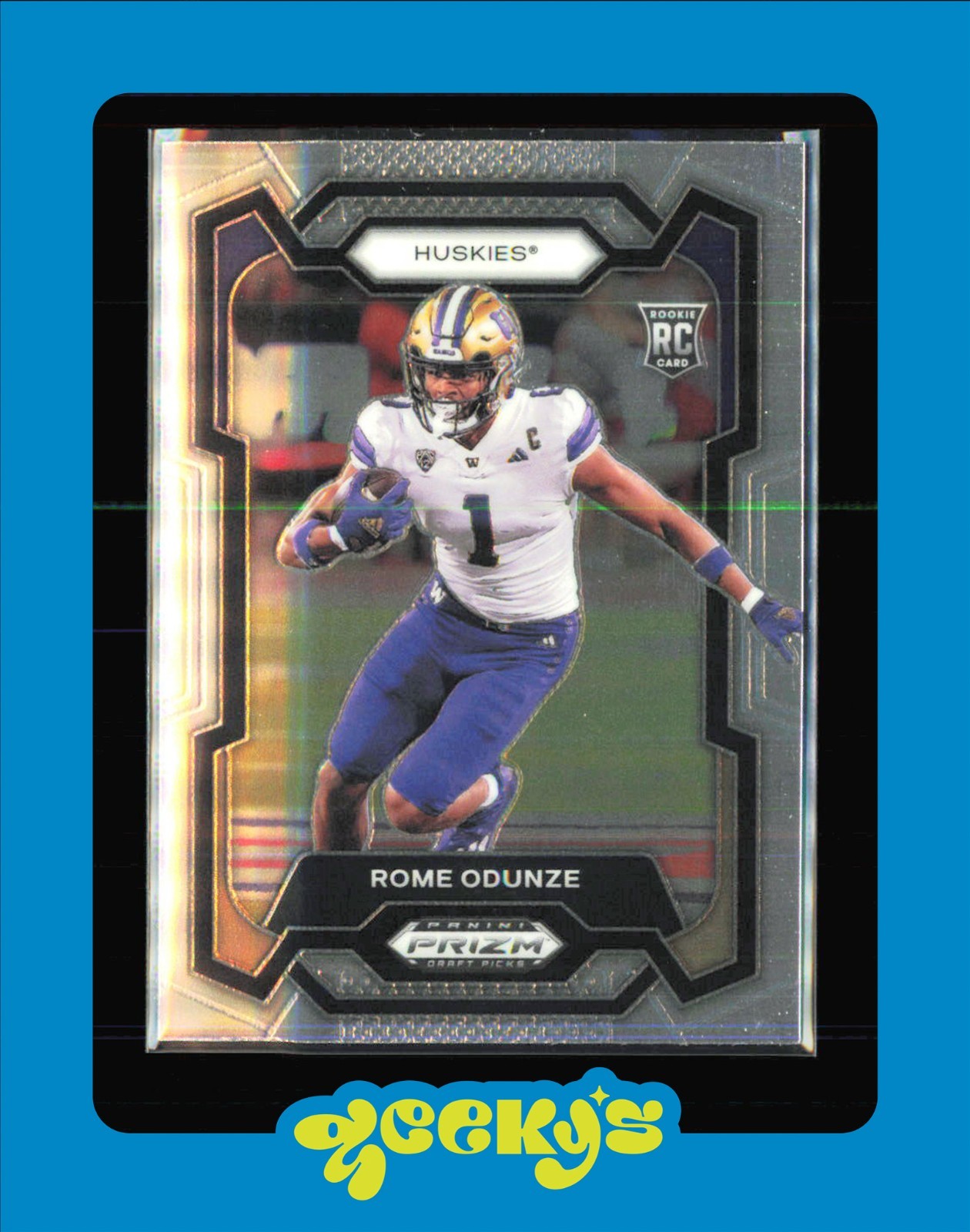 BEARS 2024 Panini Prizm Draft Picks - Rome Odunze #111 (RC)