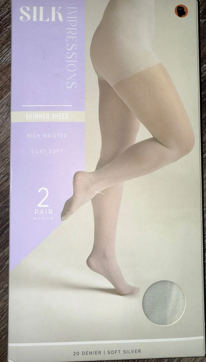 Natori Medias superiores con control transparente brillante -616 para Natori Medias superiores con control transparente brillante -616 para