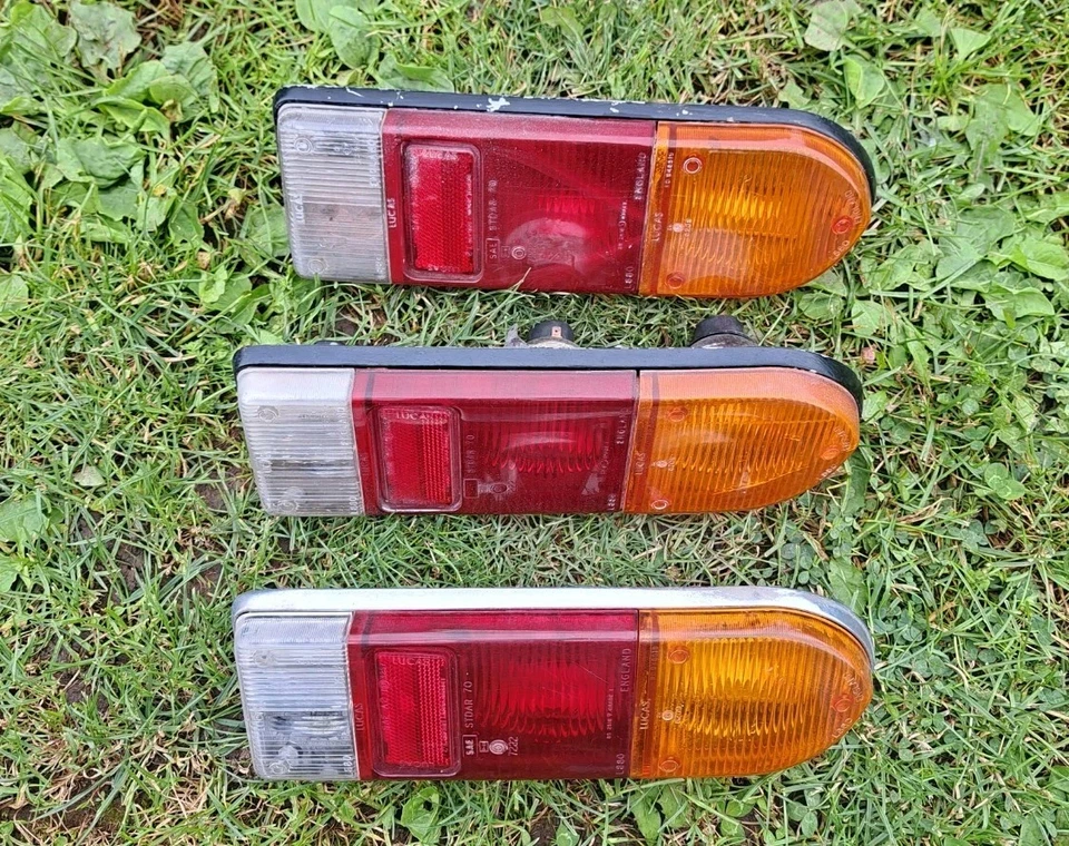 Juego de 3 luces traseras Triumph Spitfire GT6 1973-1980 par 1974 1975 1976 Foto 3 de 4
