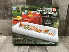 Inflatable Salad Bar Ice Buffet, Cooler Tray for Chilled Food & Drinks BRAND NEW