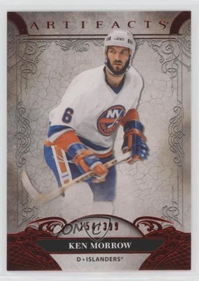 2020-21 Upper Deck Artifacts Legends Ruby /399 Ken Morrow #149