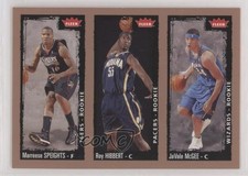 2008-09 Fleer Marreese Speights Roy Hibbert JaVale McGee #241 0t6c