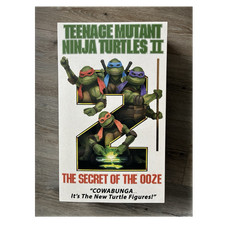 NECA Teenage Mutant Ninja Turtles II Secret of the Ooze 4-Pack 2022