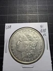 USA Silver Morgan Dollar 1878 CC Carson City Light Clean Some Luster