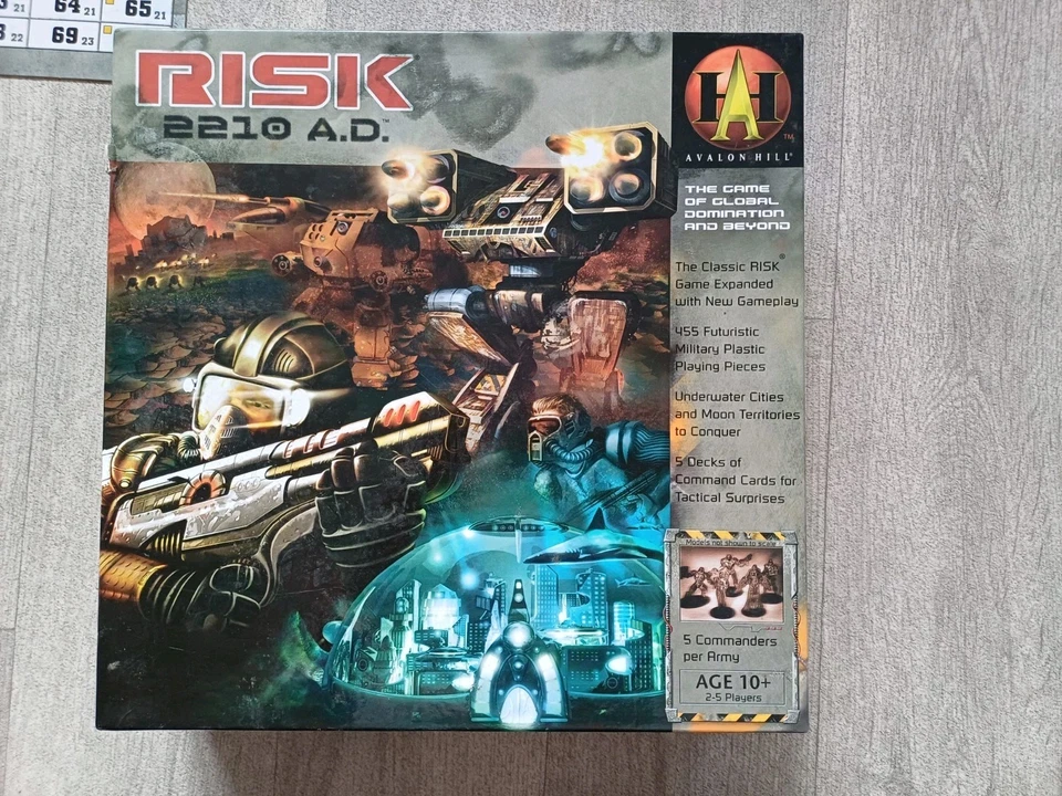 RISK 2210  A.D.  Board Game by Avalon Hill Games - Image 2 of 4