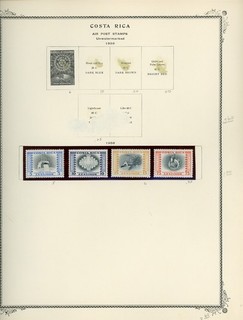 COSTA RICA Scott Specialty Album Page Lot #31 SEE SCAN $$$