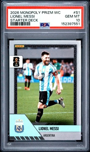 World Cup Lionel Messi 2026 Panini Prizm World Cup Lionel Messi #S1