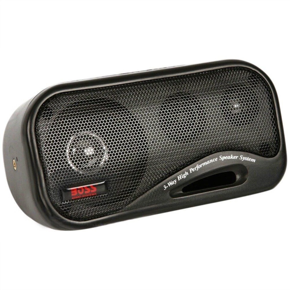 BOSS AUDIO SYSTEM AVA6200 coppia di casse nere bass reflex 18,50 cm 3 vie auto - Immagine 3 di 4