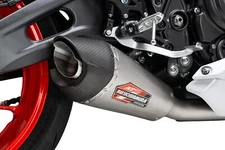 Yoshimura 13720AP520 AT2 Slip-On Exhaust Yamaha MT-07 / YZF-R7