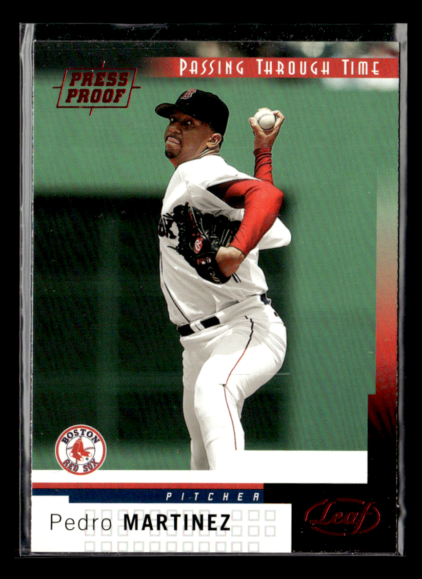 メジャーリーグ　カード　Pedro Martinez 2004 Leaf #267 Pedro Martinez Press Proofs Red | eBay