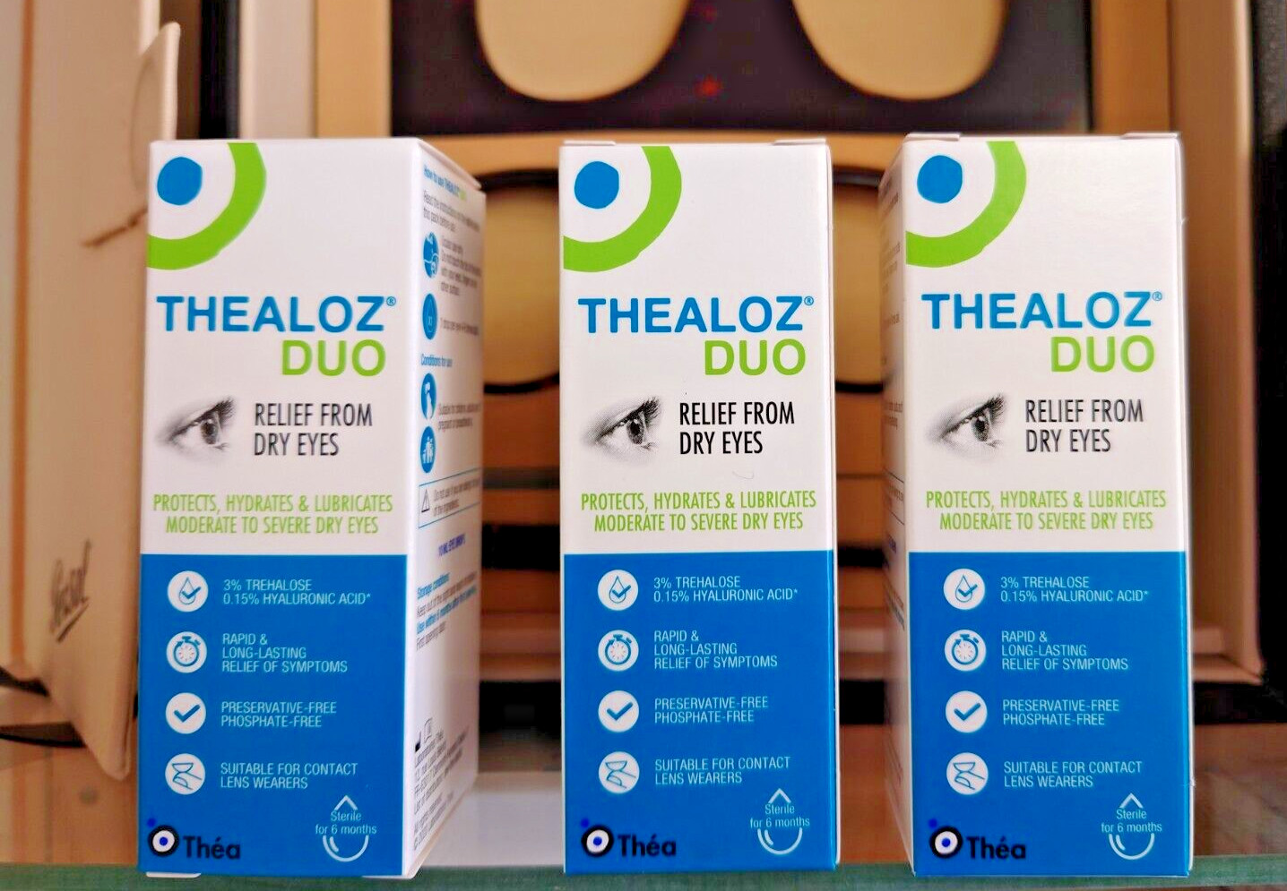 10 bottles THEALOZ DUO protects, hydrates and lubricates the eyes - Image 38