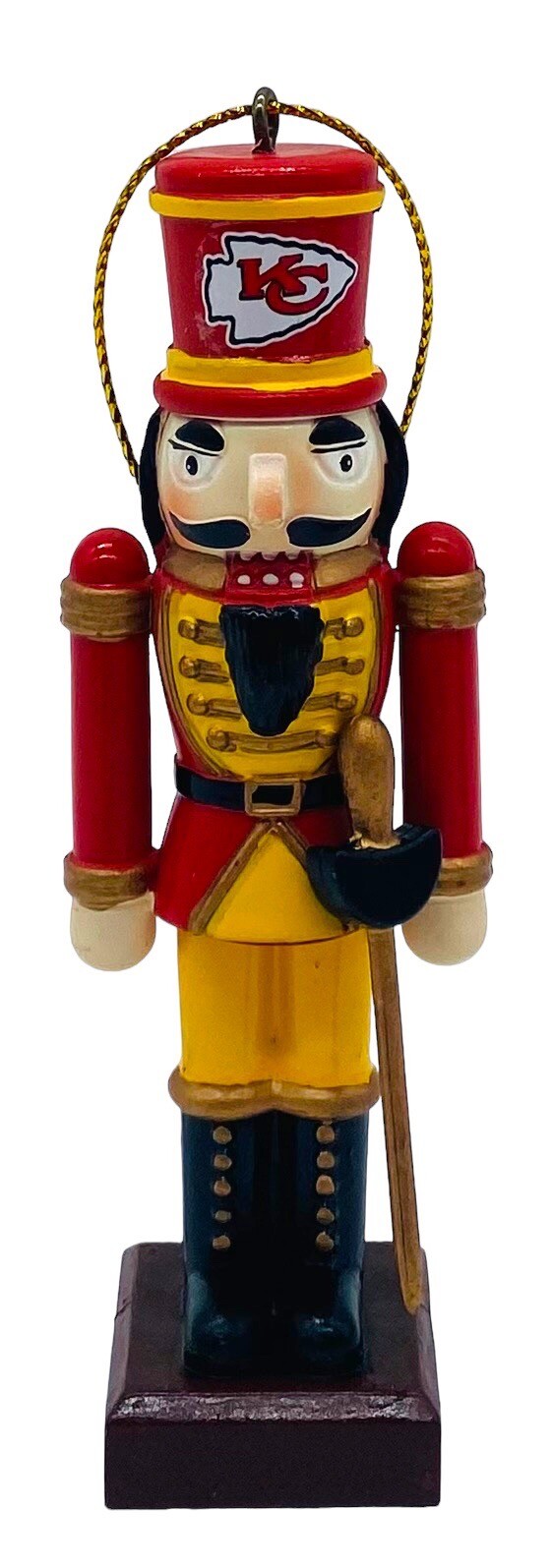 Kansas City Chiefs Nutcracker 4” Christmas Ornament by The Memory CompanyNIB eBay