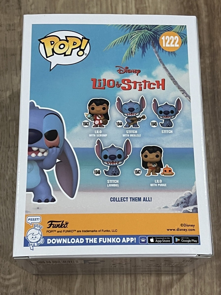 Funko Pop! Disney Lilo & Stitch Annoyed Stitch #1222 EE Exclusive