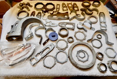 Electrical Conduit & Clamps & Mix Lot Grab Bag Stuff NOS & Some Used Too 260J