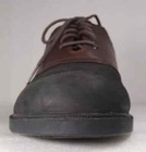 Men's Rockport Saddle Oxfords Black Brown Nubuck Leather NIB Size 11.5 US 46 EU — photo 3