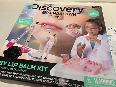 Discovery Mindbrown Diy Lip Balm Kit With Mixing Base Station Ages 8 694202331958 Ebay