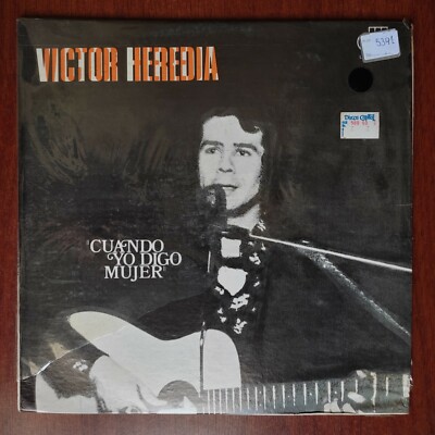 Victor Heredia   Cuando Yo Digo Mujer [1978] Vinyl LP Latin Trova