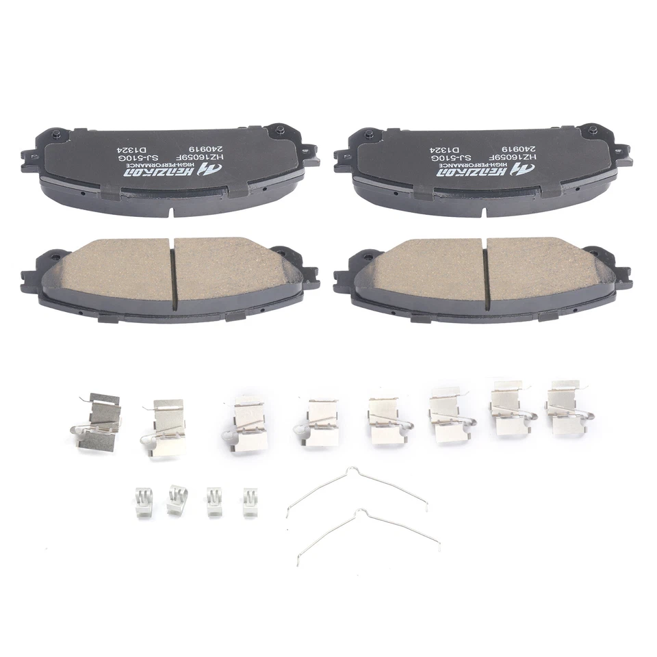 Pastillas de freno delanteras y traseras de cerámica para Lexus RX350 RX350L RX450H RX450HL 2016-2019 Foto 4 de 4