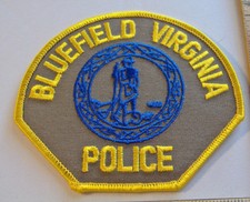 BLUEFIELD~VIRGINIA POLICE~FABRIC PATCH