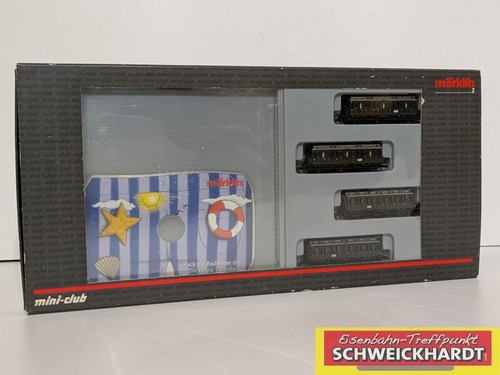 Märklin Miniclub 87055 - Abteilwagenset 4-tlg Berliner Vorortverkehr SH221665 | Zustand: Gebraucht