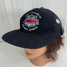 Vtg NFL Super Bowl XXXIV 2000 Atlanta Georgia Snapback Cap Hat - NEW