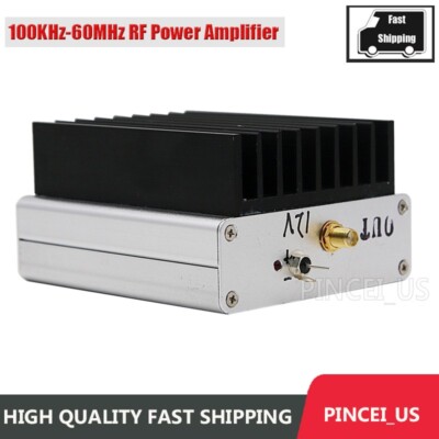 100KHz-60MHz RF Power Amplifier 5W Liner Amplifier RF Broadband HF Amp SZ